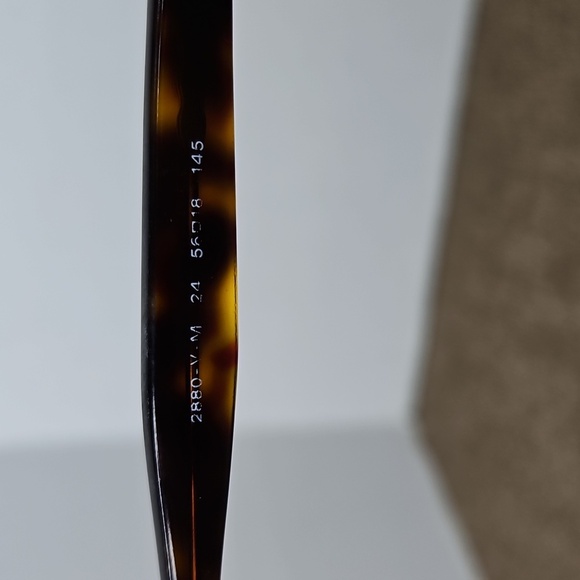 Persol Eyeglasses w/ Case PO 2880-VM 24 Havana 56-18-145 Unisex Glasses - Picture 8 of 8